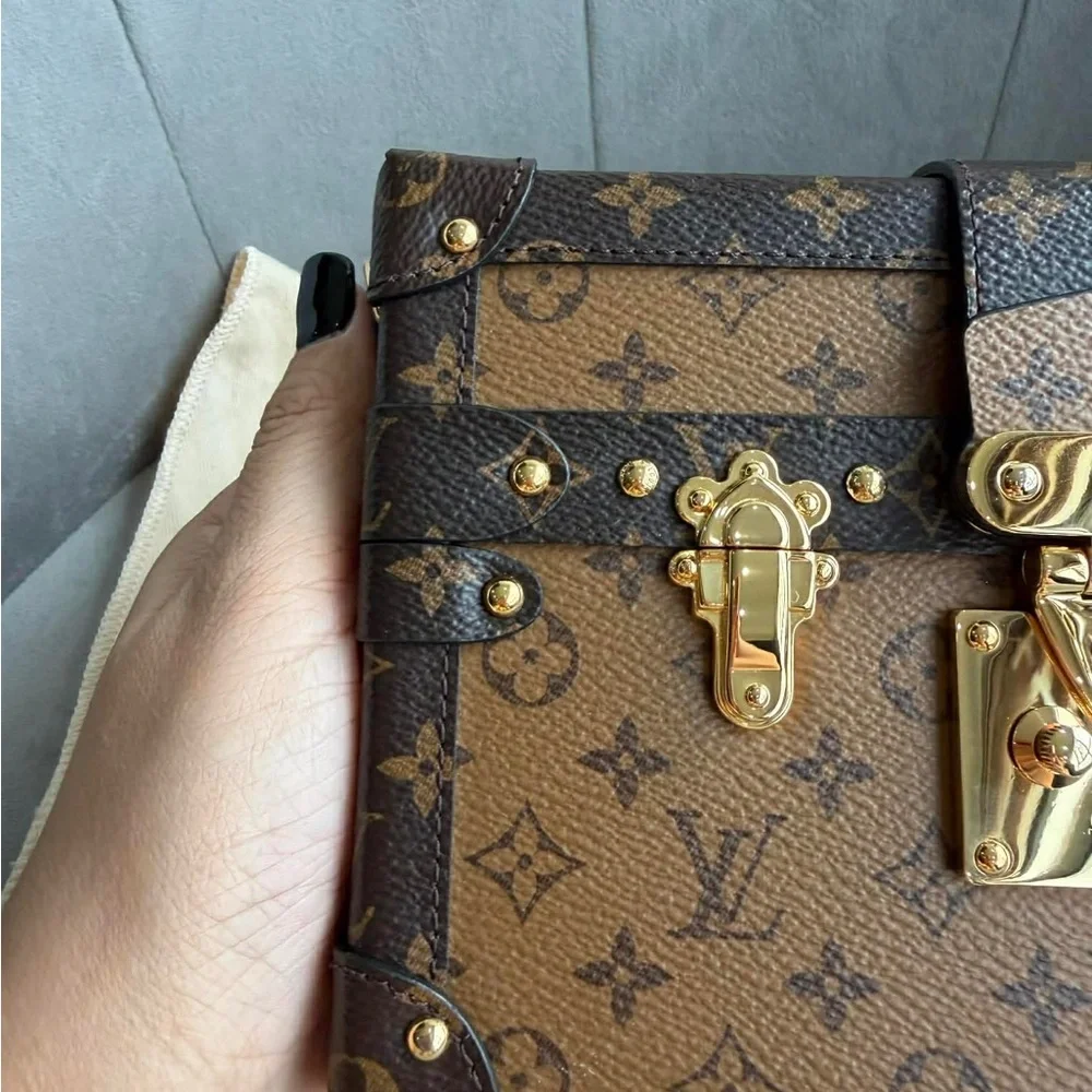 Louis Vuitton Monogram Canvas Trunk Bag AUTHENTIC - Picture 4 of 16